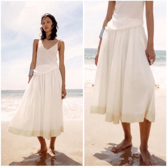 NWT ZARA VACATION MIDI SKIRT
COLLECTION size M
🚨FIRM PRICE - Picture 10 of 16